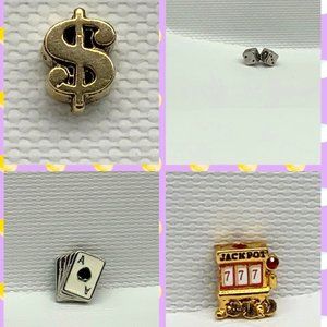 Origami Owl Charms (Casino Theme)